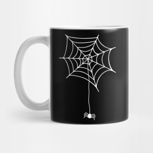 The spider in its Web Mug